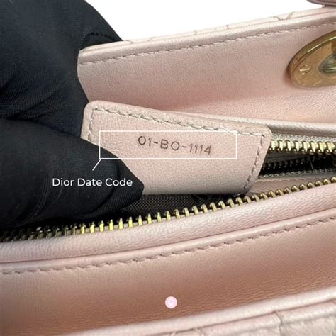 how to age a dior wallet|Dior date codes.